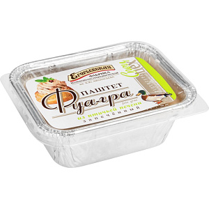 Паштет из птичьей печени запечённый Егорьевская КГФ Фуа-гра, 180г