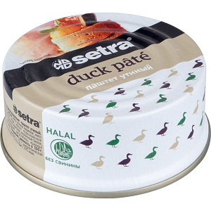 Паштет утиный Setra, 100г