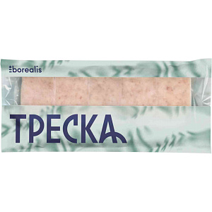 Фарш из трески атлантической замороженный Borealis блочный, 750 г