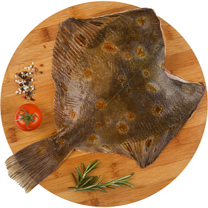 Камбала замороженная без головы, Мурманск, 1кг