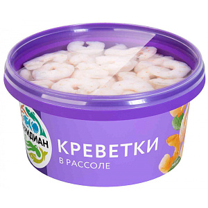 Креветки Меридиан в рассоле, 430г