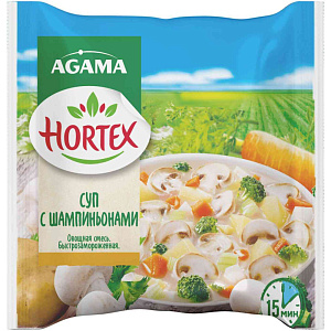 Смесь овощная Hortex Суп с шампиньонами, 400г