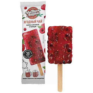 Ягодный чай Чистая Линия Малина с брусникой и чабрецом, 50г