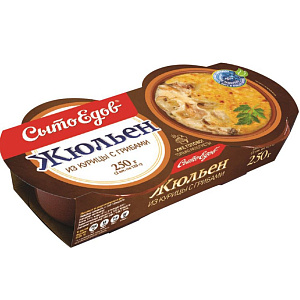 Жюльен из курицы Сытоедов с грибами, 250г