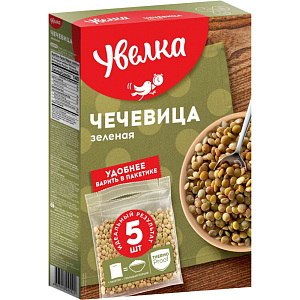 Чечевица Увелка зелёная, 400 г