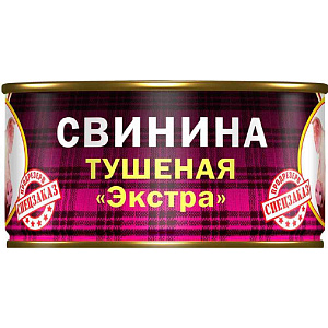 Свинина тушёная Барс СТО Экстра, 325г