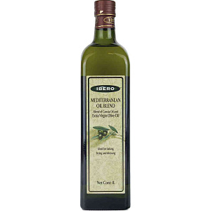 Масло рапсовое Ibero с добавлением оливкового масла нерафинированного высшего качества, 1л