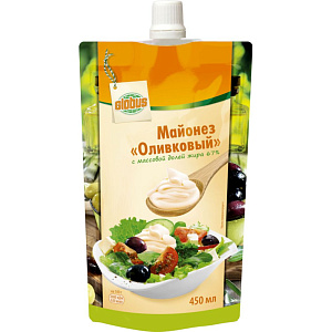 Майонез оливковый Глобус 67%, 450мл