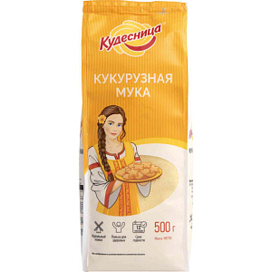 Мука кукурузная Кудесница, 500г
