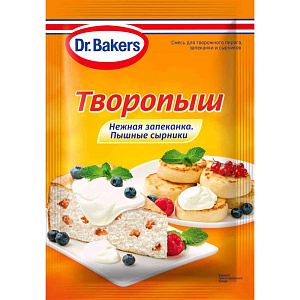 Смесь для творожного пирога и запеканки Dr. Bakers Творопыш, 60г