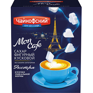 Сахар кусковой Mon Cafe белый фигурный, 500 г