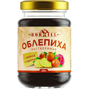 Облепиха жидкая Borhill с малиной и имбирем, 200г