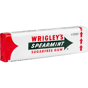 Жевательная резинка Wrigley Spearmint, 13г