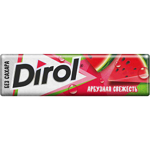 Жевательная резинка Dirol Арбузная свежесть, 13,6г