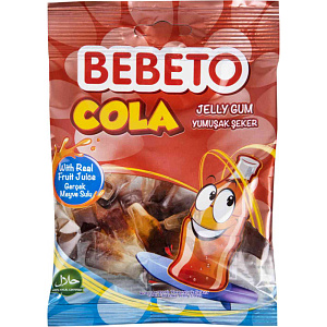 Мармелад жевательный Bebeto Cola, 70г