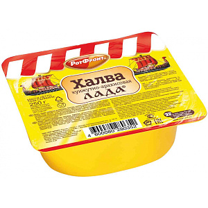 Халва кунжутно-арахисовая Рот Фронт Лада, 250г