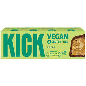 Халва Kick Your Energy с корицей, семенами тыквы и кунжута, 45г