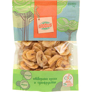 Чипсы банановые Глобус, 150г