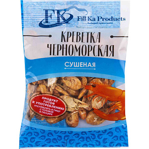 Креветка черноморская сушеная Fill Ka Products, 25г