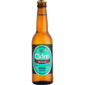 Напиток Медовуха Cidre Royal с мятой 5 % алк. Беларусь, 0,33л