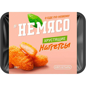 Наггетсы хрустящие Немясо со вкусом курочки, 300г