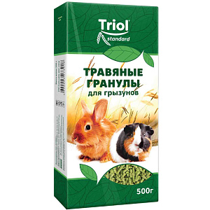 Корм для грызунов Triol Травяные гранулы, 500 г