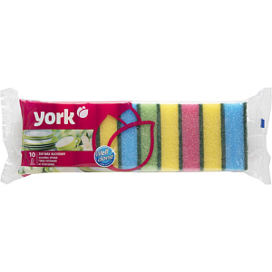 Губка кухонная York, 10шт.