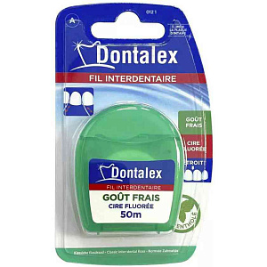 Зубная нить антибактериальная Dontalex, 50м