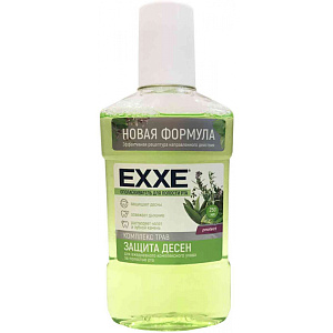 Ополаскиватель для полости рта Exxe Защита десен, 250мл