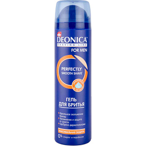 Гель для бритья Deonica For Men Максимальная защита, 200мл