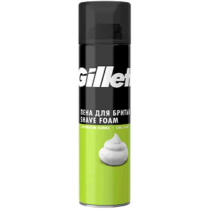 Пена для бритья Gillette с ароматом лайма, 200мл
