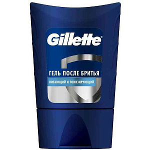 Гель после бритья питающий и тонизирующий Gillette, 75 мл