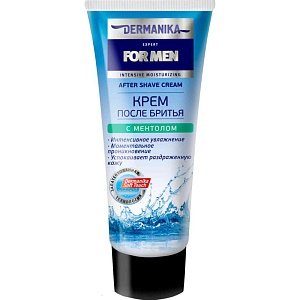 Крем после бритья Dermanika For Men с ментолом, 75 мл