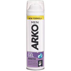 Гель для бритья Arko Men Sensitive, 200 мл