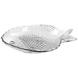 Тарелка стеклянная фигурная Pasabahce Марин, 19,8×15,8см