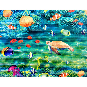 Коврик для ванной Вилина в ассортименте, 50×65см