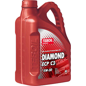 Масло моторное синтетическое TEBOIL DIAMOND ECP C3 5W-30, 4л