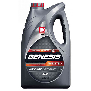 Масло моторное синтетическое Лукойл Genesis Armortech 5W-30, 4л