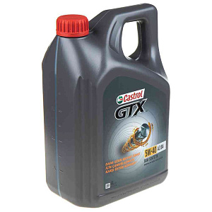 Масло моторное синтетическое Castrol 5W-40 GTX A3/B4, 4л