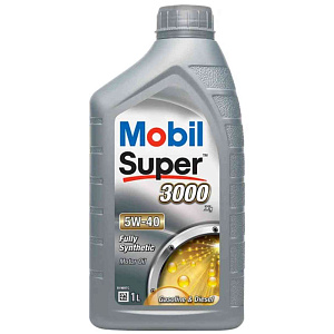 Масло моторное синтетическое Mobil Super 3000 5W40, 1л