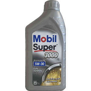 Масло моторное синтетическое Mobil Super 3000 X1 Formula FE 5W-30, 1л