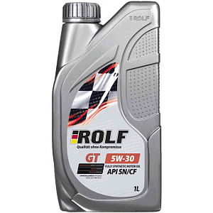 Масло моторное синтетическое ROLF SAE 5W-30 API SN/CF, 1л