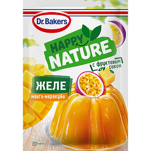 Желе Dr. Bakers Happy Nature Манго-маракуйя, 41 г