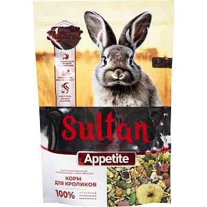 Корм для кроликов Sultan Premium Appetite, 700 г