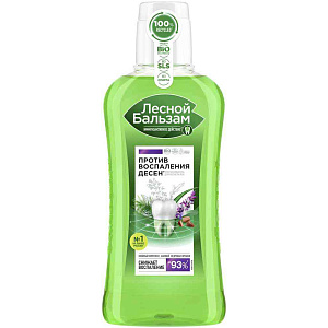 Ополаскиватель для полости рта Лесной Бальзам против воспаления десен, 400мл