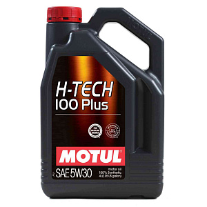 Масло моторное синтетическое Motul 5W30 H-TECH 100 PLUS, 4л