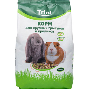 Корм для крупных грызунов и кроликов Triol, 400 г