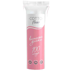 Ватные диски Cotto fleur, 100шт.