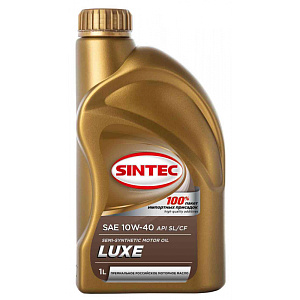 Масло моторное полусинтетическое SINTEC SAE 10W-40 API SL/CF, 1л