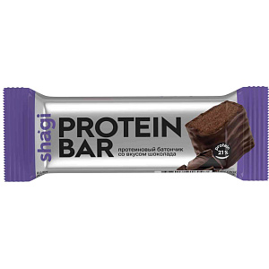 Батончик протеиновый Shagi Protein Bar со вкусом шоколада, 40 г